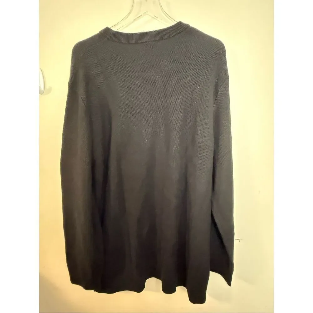 GAP Mainstay Crewneck Sweater True Black XXL Tall NWT